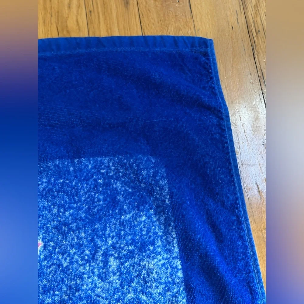 Vintage Beauty & The Beast Disney Franco Cotton Beach Towel, Disney Home Decor